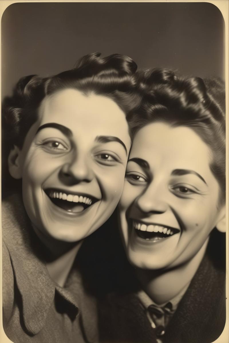 00870-2928841150-_lora_Weegee Style_1_Weegee Style - portraits of happy lesbians in love, joyful expressions, close together.png